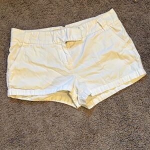J. Crew Women's White Cargo Shorts